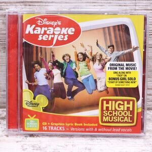 Disney Karaoke Series High School Musical CD 17 Tracks On-Screen Lyrics